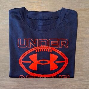 Under Armour Kids Navy Blue Long Sleeve
